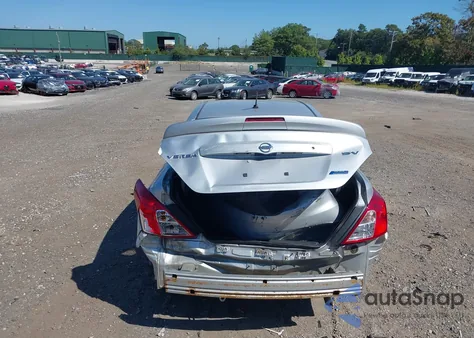 2015 Nissan Versa 1.6 Sv из США, поврежденный, VIN 3N1CN7AP9FL852770